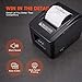 MUNBYN USB 3’1/8 80mm Thermal Receipt Printer, Pos Printer with Auto Cutter ESC/POS Command Support Windows Mac Pos System (Renewed)thumb 3
