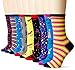 Betsey Johnson Women's Party with Crew Socks Gift Box 9-Pack, Multi, One Size