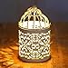 Zadaro Bird Cage Metal Hollow out Decorative Birdcage Iron Candle Holder Candlestick Hanging Lantern