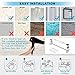 Adhesive Paper Towel Holder, Under Cabinet Towel Rack for Home Kitchen, 304 Stainless Steel-Rustproof No Drilling