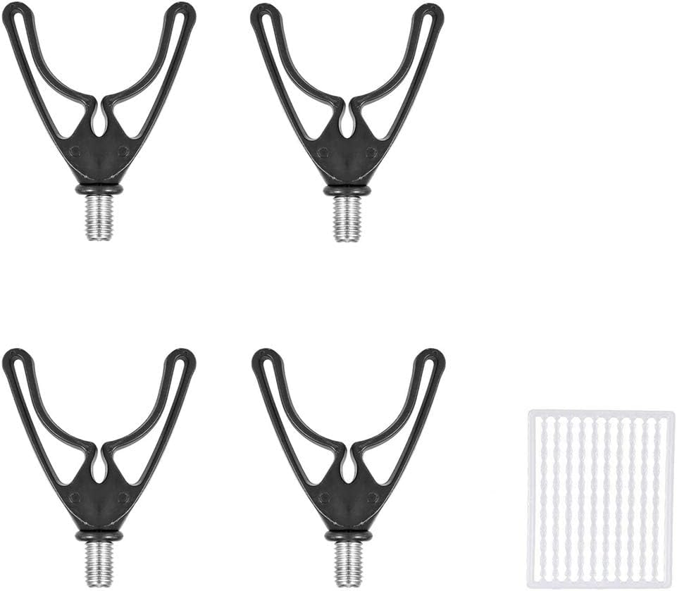 Milepetus Butt Rests Rod Bank Sticks Carp Fishing Pod Gripper Rest U-Head Tackle Gripper Hold Thread M3/8