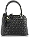 Betsey Johnson Be Mine and Yours Quilted Heart Dome Satchel Shoulder Bag