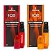 Ice Atomizer Travalo Fragrance Refiller, Red/Orange, 2 Piece