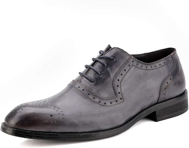 Amazon Wewin ビジネスシューズ メンズ 本革 革靴 大きいサイズ ウイングチップ 内羽根 紳士靴 フォーマル 結婚式 柔らかい 防滑 Wewin ビジネスシューズ