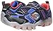 Skechers Kids Street Switches Light-Up Sneaker,Black/Royal,11 M US Little Kid