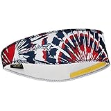 Halo Headbands Halo II Sweatband Pullover, Red White & Blue Tie Dye