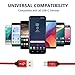 USB Type C Cable,3FT 2PACK,USB-C Charging Cord Fast Charging Compatible Samsung Galaxy Note 9 8 S10 S9 S8 Plus,Google Pixel 2 XL,LG G7 V35 ThinQ,V30,Moto Z3 G6 X4,ZTE Blade Z Max X,OnePlus 6 5T(Red)