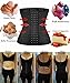 KissFit 6 Pcs Steel Boned Higher Compression Waist Trainer Cincher Promotes Fat Burner for Hourglass Quick Weight Loss