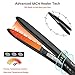 Titanium Flat Iron Dual Voltage Auto Shut Off Hair Straightener,LOVANI 450F High Heat Temperature Control Digital LCD Salon Hair Flat Iron with Heat Resistant Travel Bag,Glove and 2 Free Clipsthumb 2
