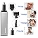 Nose Hair Trimmer for Men Women 4 in 1, Aikotoo Electric Nose Ear Eyebrow Facial Hair Trimmer Remover Scissors Shaver Trimmer Rechargeable for Men Women, Nose Hair Trimmer