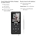 AGPtEK A20 8GB MP3 Player, 80 Hours Playback Hi-Fi Sound Music Player, Portable Audio Player Expandable Up to 64GB (Black)