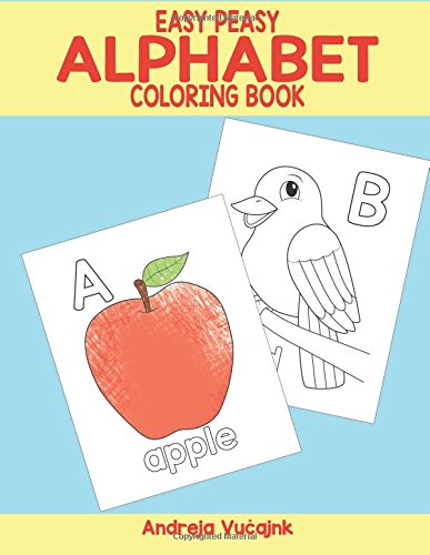 Easy Peasy Alphabet Coloring Book