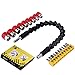 HAOGEGE Hardware Tools Flexible Shaft + Screwdriver Drill with Magnetic Quick-Connect Drive + Set of Simple Accessories, (multi-functional drilling sleeve)