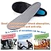 Shoe Insole Inserts plantar fasciitis Unisex Gel Arch Support Sport Orthotics for flat feet Men Cut free Size 8 - 12