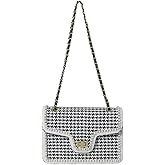 Huwzder Straw Crossbody Bags for Women Summer Shoulder Satchel Purses Beach Clutch Handbags for Vacation