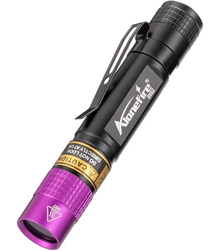 LELUOHQ Black Light, 365n UV Flashlight, Portable Ini Black Light For...