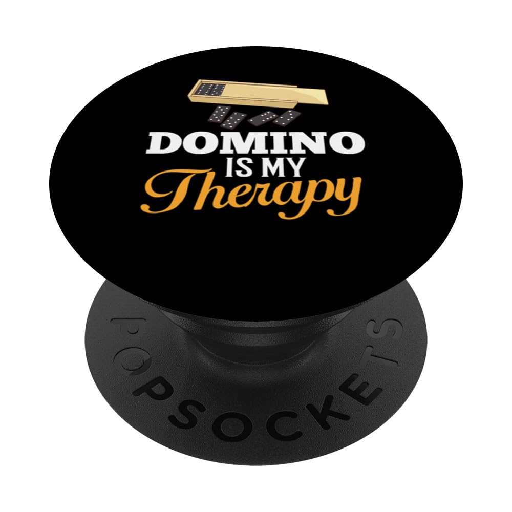Domino Games Dominoes Funny Gaming Mexican Trains Player PopSockets Swappable PopGrip