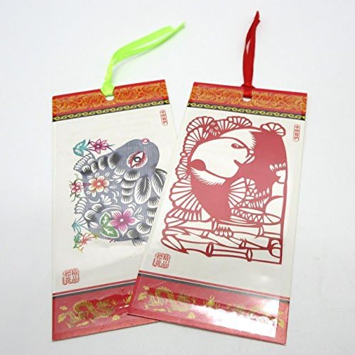 Bookmark Random Pattern Chinese Papercuts Beatuiful Gift Handmade Paper Cuts