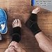 ASOONYUM Compression Ankle Sleeve Support for Basketball Running - Ankle Brace for Injury Recovery, Joint Pain, Plantar Fasciitis Foot Socks with Arch Support (S)