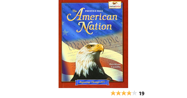 Amazon Com The American Nation Beginnings Through 1877 9780130536372 James West Davidson Pedro Castillo Books