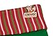Clever Creations Plush Reindeer Christmas Stocking Hanging Pom-Pom Legs | Red and Green Felted Material with Knitted Cuff | Festive Holiday Décor | Traditional Winter Theme | Measures 16” Tall