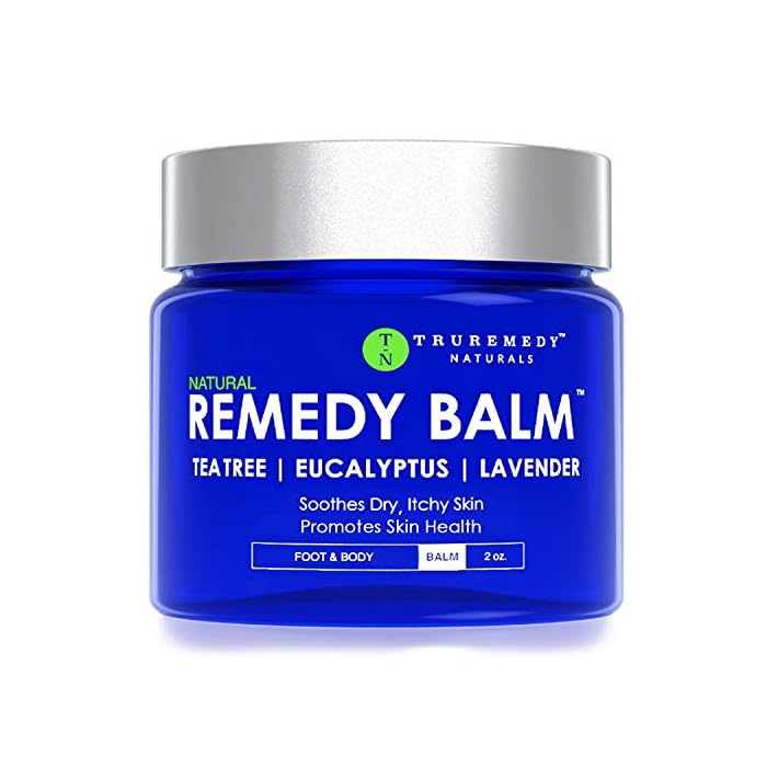 Remedy Tea Tree Oil Balm - Cream for Athletes Foot, Jock Itch, Ringworm, Eczema, Nail Issues, Rash, Skin Irritation…