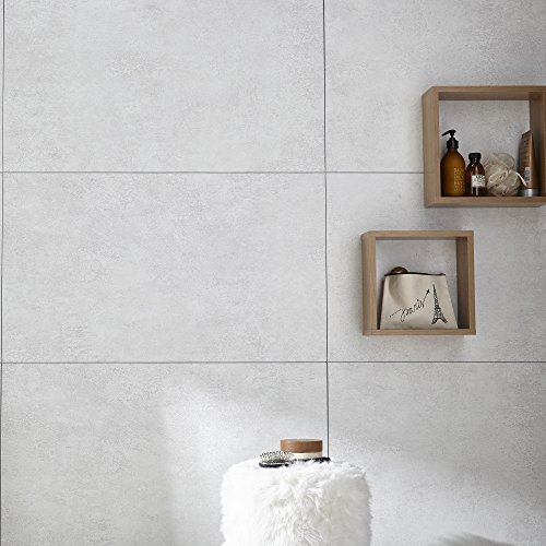Interlocking Vinyl Wall Tile by Dumawall Waterproof, Durable 25.59 in