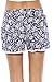 Just Love Robe / Robes for Women,Navy/Cream Floral,Large,Navy/Cream Floral,Large