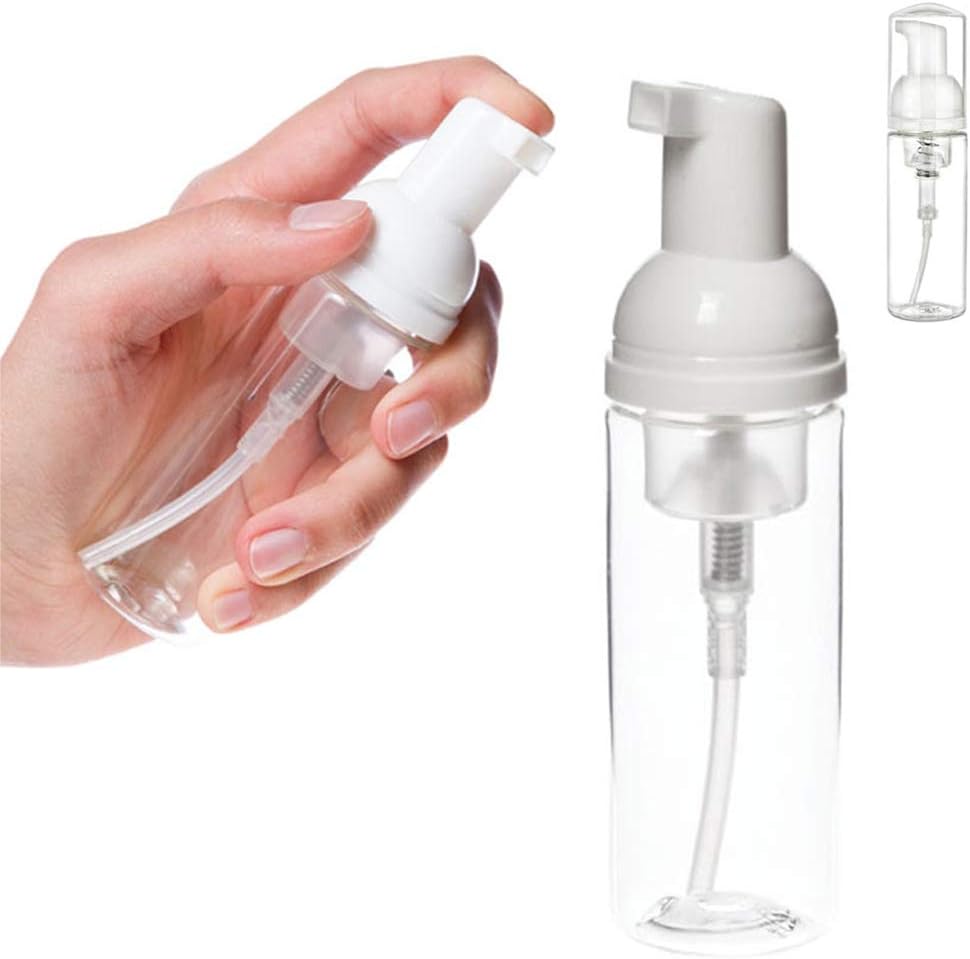 1 Clear Plastic Foamer Bottle Pump 