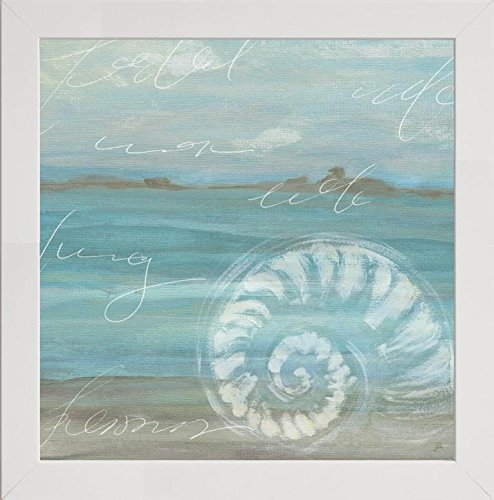 Frame Company Watson Range SeaVIew III by Daphne Brissonnet, Photo Frame - 10 x 10 Inches, White