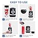 Blender for Shakes and Smoothies, Personal Blender Single Serve Smoothie Shake Blender with 1 Portable Travel Bottle