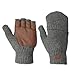 Outdoor Research Men's Lost Coast Fingerless Mitts, Pewter, M