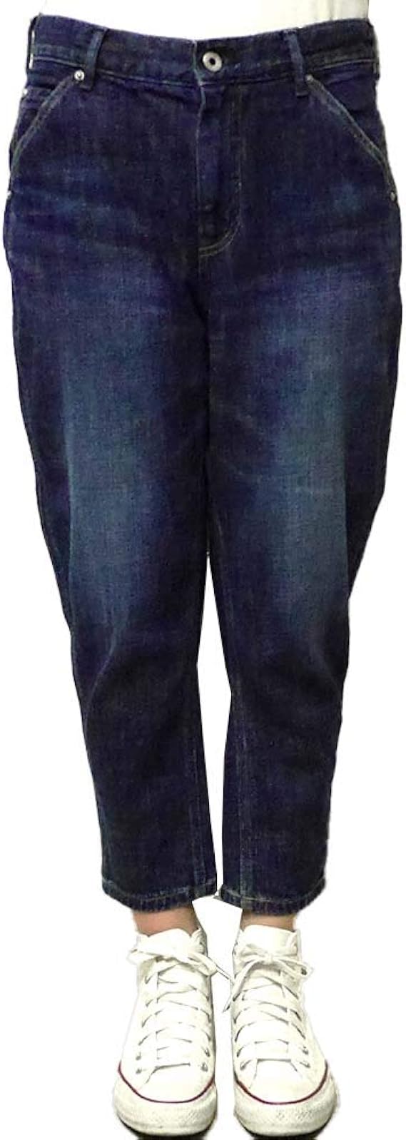 Amazon Johnbull ジョンブル レディース Ap4 スリークォーターワークパンツap4 015 Used ユーズド加工 3サイズ S M L デニム ジーンズ カノープスルーム ジーンズ 通販