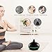 VicTsing 300ml Aromatherapy Essential Oil Diffuser, Portable Imitation Ultrasonic Diffusers with 7 Color LED lights for Home Office Baby(Black)