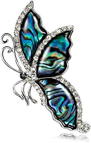 FGTYJ Bird Elephant Bee Pins Scarf Animal Dragonfly Butterfly Brooch Vintage Badges For Women Party Jewelry Gift