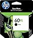 HP 60XL High Yield Black and Color Original Inkjet Cartridges, Combo Pack