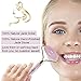 Jade Roller + Semi-Precious Gemstone Bracelet - Jade Roller For Face, Jade Roller Massager, Pink Jade Roller, Jade Facial Roller, 100% Natural Rose Jade Roller, Anti Aging Therapy By SelfyCare