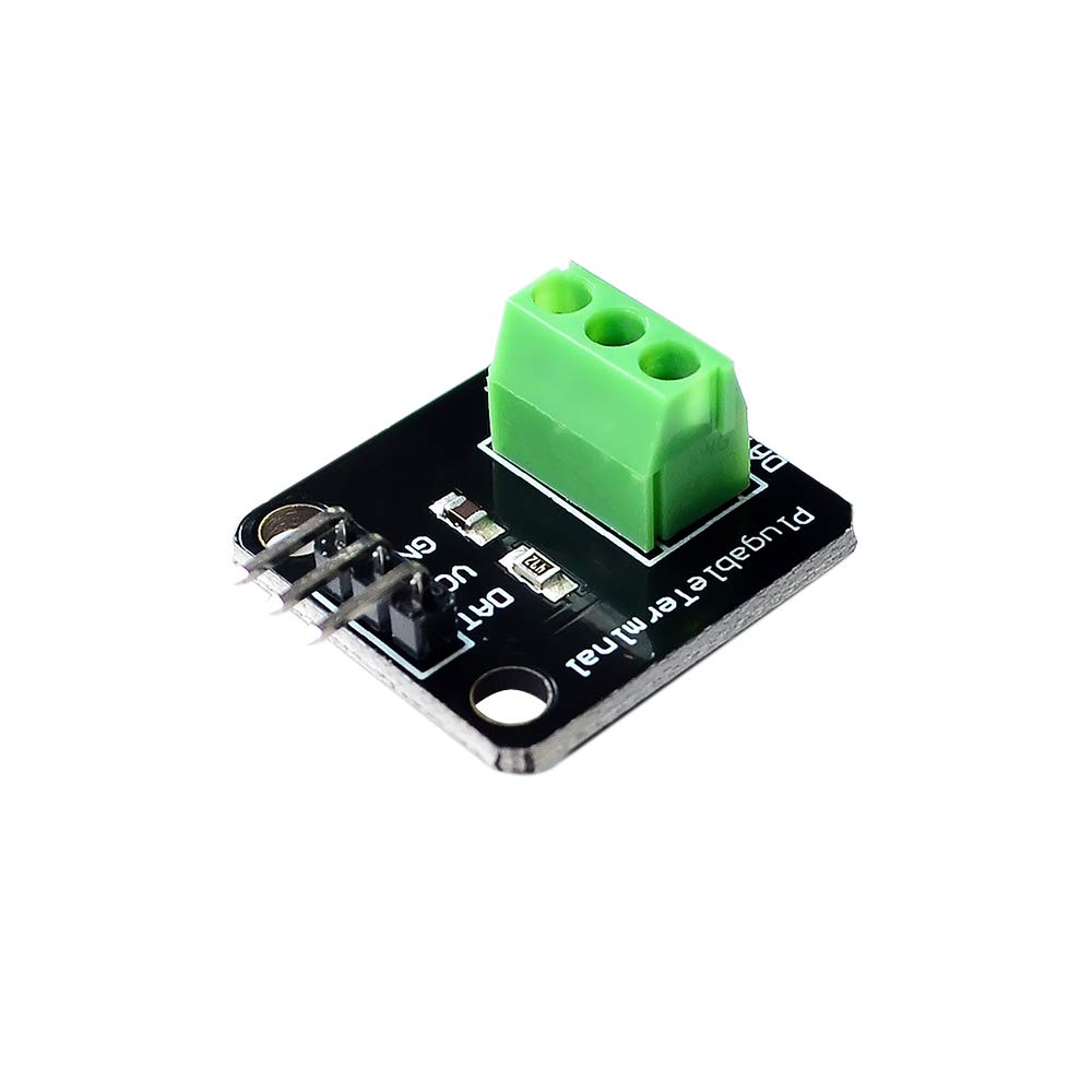 HUABAN 6PCS Terminal Adapter for DS18B20 Temperature Sensor Module - Image 3