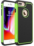 iPhone 7 Plus Case, OEAGO iPhone 7 Plus Skin [Drop Protection] [Shock Proof] Hybrid Dual Layer Rubber Plastic Impact Defender Rugged Slim Hard Case Shell for Apple iPhone 7 Plus - Green