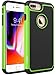 iPhone 7 Plus Case, OEAGO iPhone 7 Plus Skin [Drop Protection] [Shock Proof] Hybrid Dual Layer Rubber Plastic Impact Defender Rugged Slim Hard Case Shell for Apple iPhone 7 Plus - Green