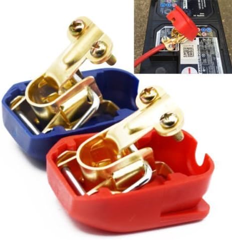12V Pair Car Motorhome Terminal Quick Release Battery Terminals Clamps Unique