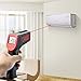 Lufei A530 Entry-Level Non-Contact Digital Infrared Thermometer Temperature Gun -26°F to 986°F (-32°C ~ 530°C) Laser Aim Support Adjustable Emissivity Indoor Outdoor Use - Black Red