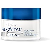 GEROVITAL CLASSIC Nourishing Anti-Wrinkle Night Face Cream with Hyaluronic Acid, Juvinity™ and Vitamin E, Regenerates and Hydrates the Skin, Anti-Aging Face Cream, 50 ml