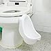 JD Kids Urinals with Clips on Toilet Bowl Potty Training for Boys Pee 5 Color Child (White)