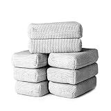 Adam's Premium Grade Microfiber Applicator Pads - Wax All-Purpose Microfiber Applicators, 8 Pack Sponge Automotive Cars