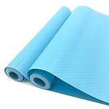 Humibird EVA Cabinet Drawer Liner bright-colored Shelf liner Non-Adhesive Refrigerator Pad Cupboard Non-Slip Mat by (2blue)