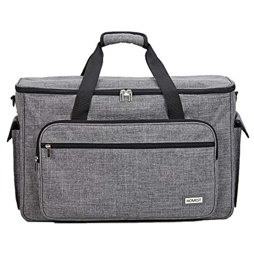 HOMEST Sewing and Embroidery Machine Carrying Case, Universal Tote Bag