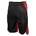 Nike Men's Air Jordan Flight Basketball Shorts Black Red AA5581 011 (l)
