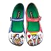 Hot Chocolate Design Chocolaticas Lady Poker Women's Mary Jane Flat Multicoloured HCD 39