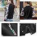 Women's Floral Print Baseball Bomber Jacket Varsity Coat Short Button Closure Outwear Top